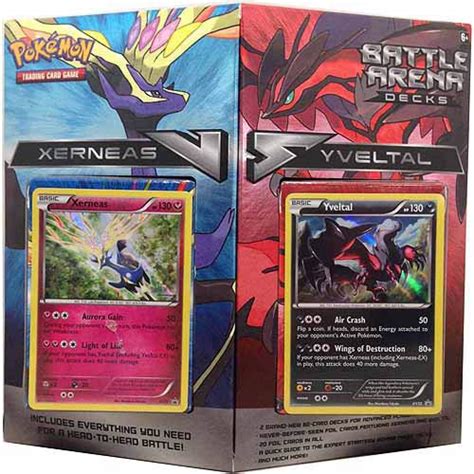 Pokemon Xerneas And Yveltal Card