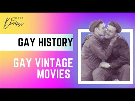 Vintage Gay Movies Vintage Movies With Gay Plots And Characters Youtube