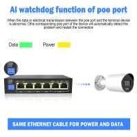 Networking Accessory : 4+2 Port AI PoE Switch