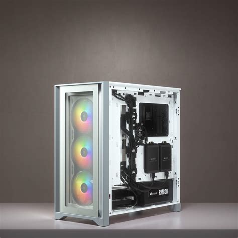 Buy Corsair iCUE 4000X RGB Tempered Glass Mid-Tower ATX Case (Tempered ...
