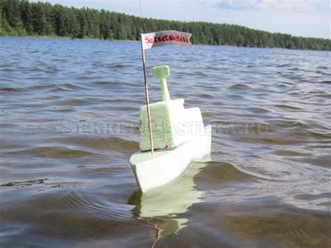 Радиоуправляемый катер для рыбалки своими руками - Все Сам - сайт о ...