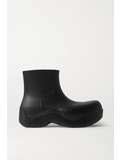 Bottega Veneta Rubber Rain Boots Net A Porter