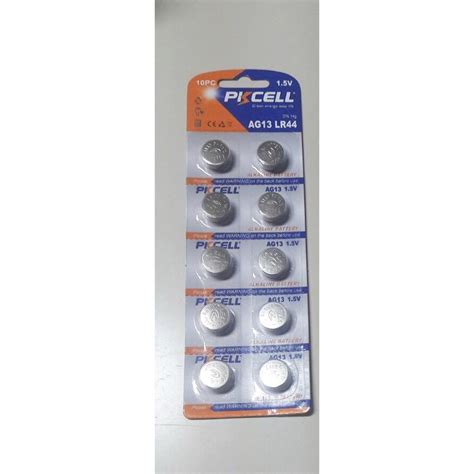 Pkcell Alkaline Ag Lr V Button Cell Battery Pcs Pack