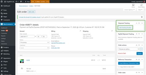 WooCommerce Shipment Tracking Integration Guide AngellEYE