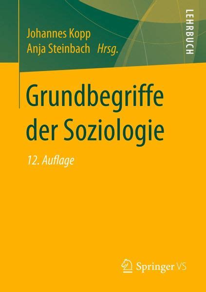 Grundbegriffe der Soziologie Fachbuch bücher de