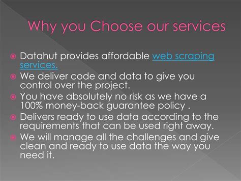 PPT - Datahut - Web Crawling Services PowerPoint Presentation, free