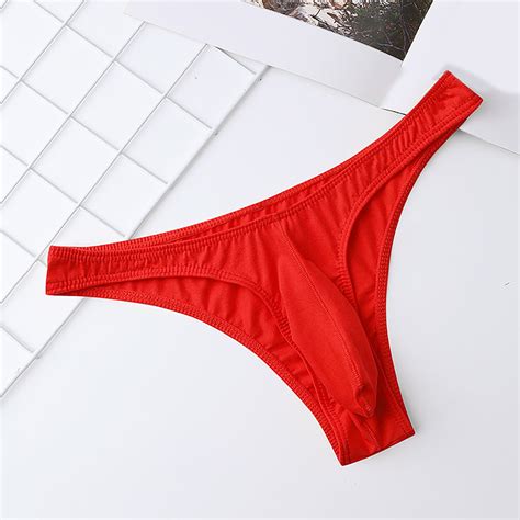Djdljwcj Men S Backless Thong Briefs Underwear Mens Bikini Briefs Underwear Low Rise Thin