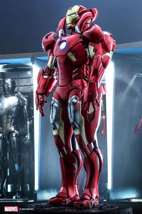 Hot Toys Iron Man Iron Man Mark VII Open Armor Version Th Scale Collectible