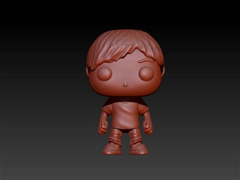 Download Stl File Funko Pop Boy • 3d Printing Template ・ Cults