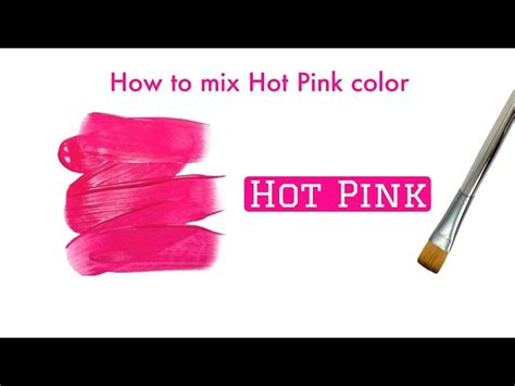 What Colors Make Hot Pink Paint A Vibrant Mixing Guide