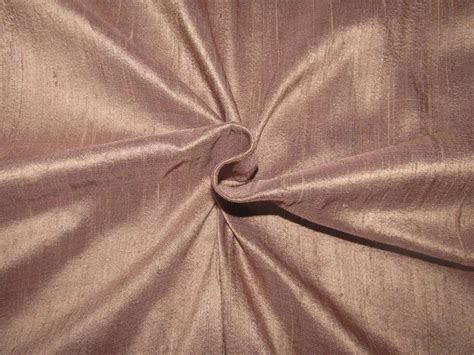 100 Pure Silk Dupioni Fabric Dusty Pink 54 With Slubs Mm31[8] At Rs