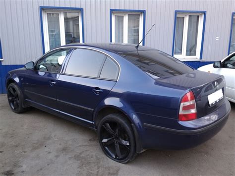 Литье R19 5x112 с резиной 255x35 — Skoda Superb Mk1, 1,8 л, 2007 года ...