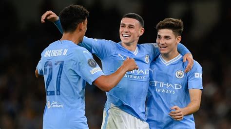 Champions League Alvarez Shines As Man City Come Back To Hammer Red