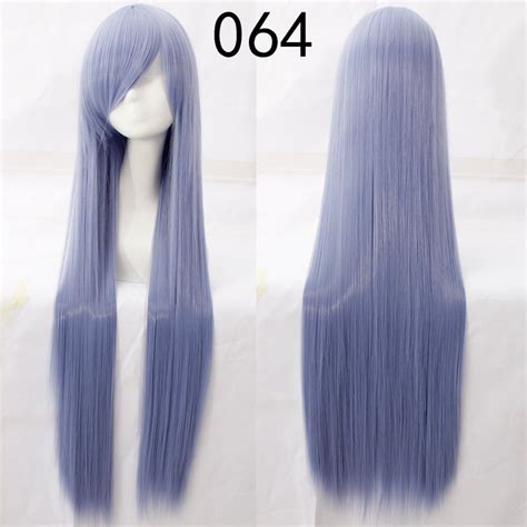 Jual 099 PASTEL ASH Wig Base 100 Cm Lurus Wanita Cosplay Rambut Palsu