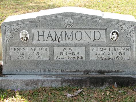 Ernest Victor Hammond 1896 1991 Find A Grave Memorial