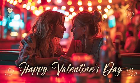 Happy Valentine S Day Classy Lesbian Couple Creative Imagery