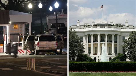 Security Breach At White House Vehicle Crashed Into Us Prez Mansions