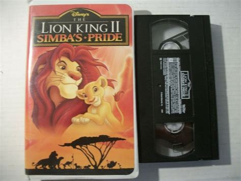 Walt Disney Vhs The Lion King Simbas Pride Clamshell Hot Sex Picture