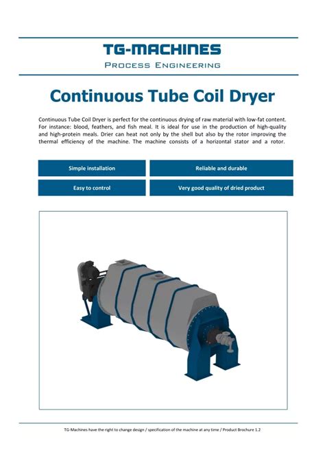Ppt Continuous Tube Coil Dryer Powerpoint Presentation Free Download