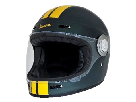 Helmet -VESPA Full-face helmet- Racing Sixties- green yellow- L (59-60cm) | Helmets | Helmets ...