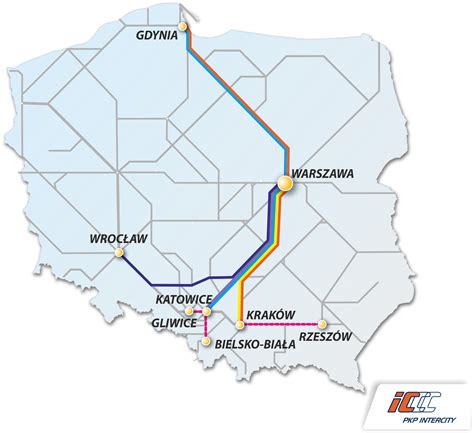 Polish Express Intercity Premium High Speed Trainset Presented By Pkp