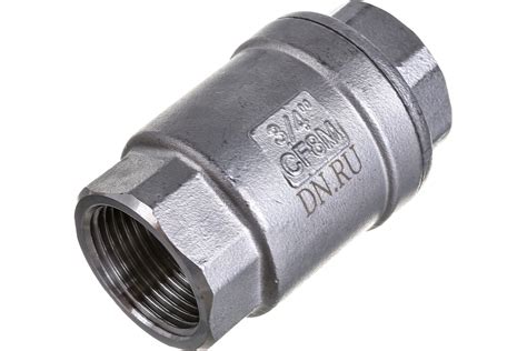 Обратный клапан DN.ru LSCV-316 3/4″ Ду20 Ру16 пружинный нержавеющая ...