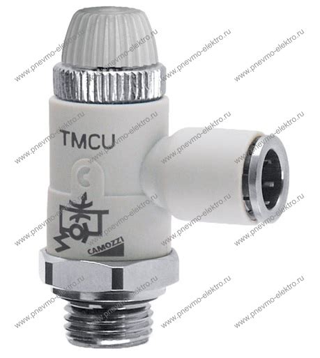 Купить Дроссель CAMOZZI TMCU 978-1/2-10 с обратным клапаном в Санкт ...