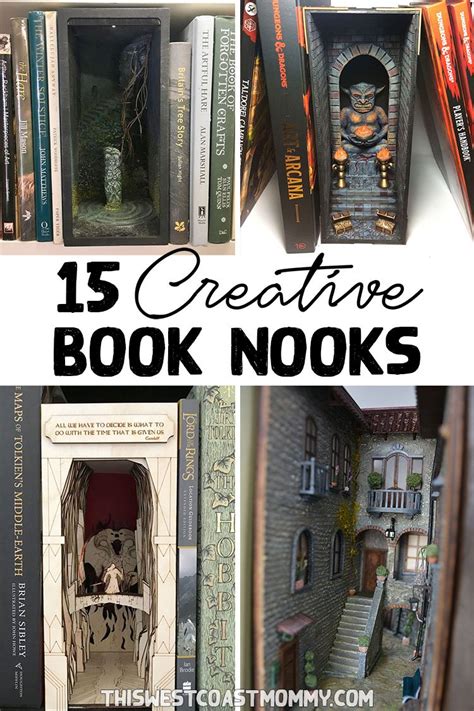 15 Incredibly Detailed And Creative Book Nooks This West Coast Mommy
