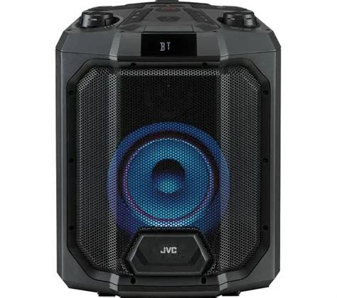 JVC MX-D719PB PORTABLE Bluetooth Wireless Party Karaoke Bluetooth ...