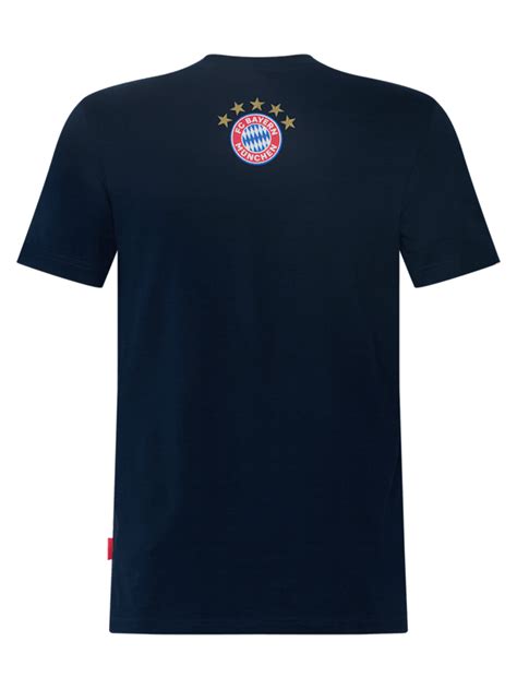 Hombre Camiseta Múnich Azul Marino Tienda Fc Bayern Múnich