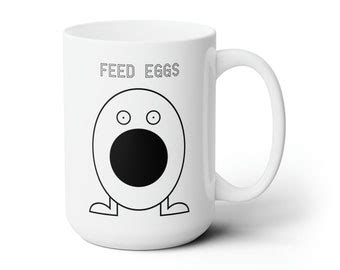 I Think You Should Leave Nude Egg Mug From Feed Eggs Game Itysl Etsy