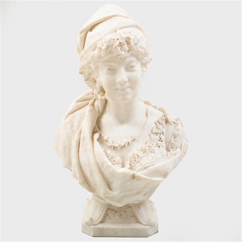 Calvi Pietro Bust Of A Lady MutualArt