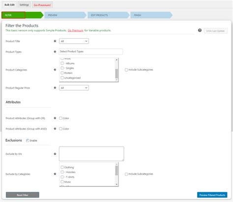 Cómo cambiar los precios de Woocommerce de forma masiva