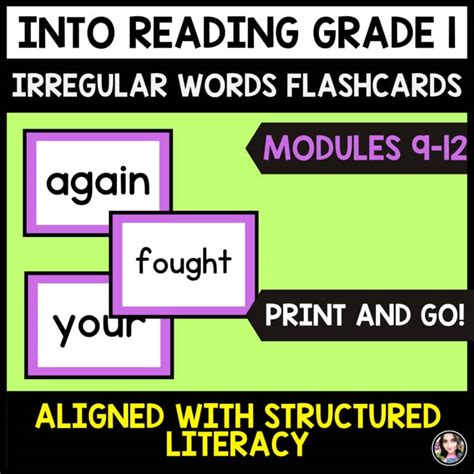 hmh  reading structured literacy irregular words modules