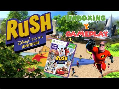 Kinect Rush (Xbox 360) unboxing+gameplay - YouTube