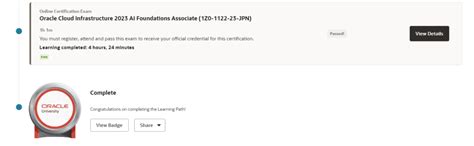 【Oracleクラウド合格体験記2】OCI 2023 AI Foundations Associate受験してみた - 半年後にフリーランスに ...