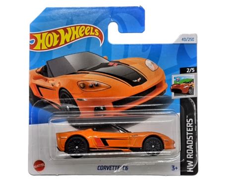 HOT WHEELS HTC14 CORVETTE C6 1 64 HOT WHEELS