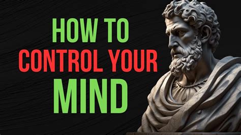 Stoic Wisdom Techniques For Mastering Your Mind Youtube