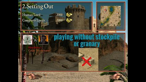 Mission2 Setting Out Stronghold Crusader Playing Without Stockpile