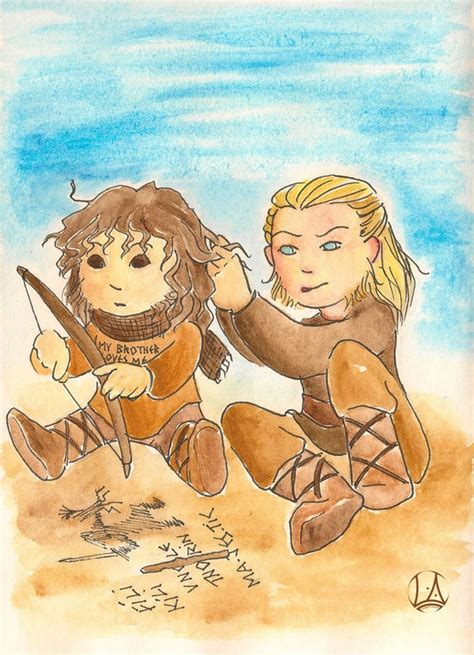 Fili Braiding Kilis Hair Hobbit Fanart