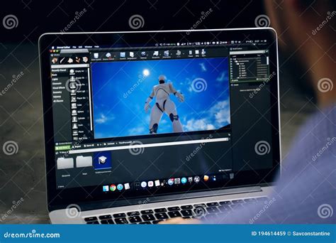 Game engines. editorial stock image. Image of office - 194614459