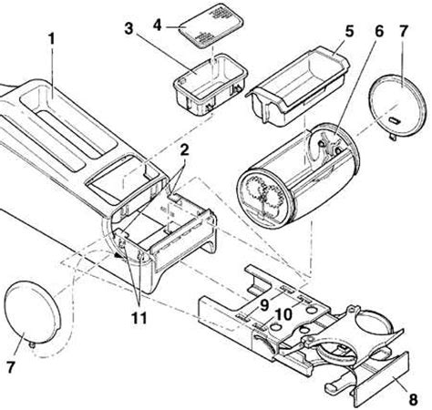 Volkswagen Golf IV | Центральная консоль | Фольксваген Гольф