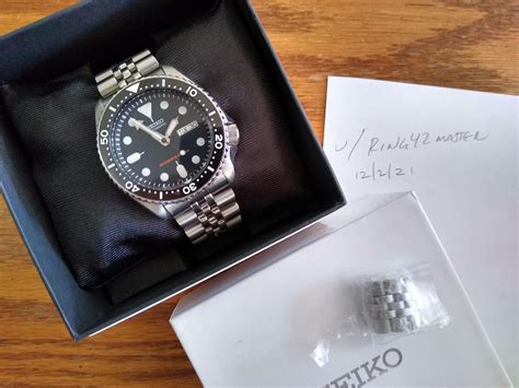 Wts Seiko Skx009 W Black Ceramic Bezel Insert 220 Watchexchange