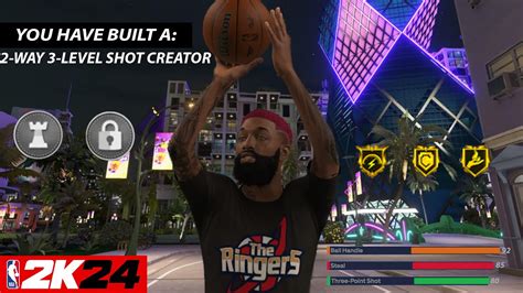 How To Make 2 Way 3 Level Shot Creator In NBA 2k24 YouTube