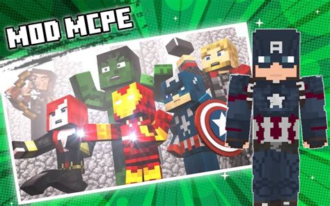 Superheroes Mods For Minecraft Für Android Apk Herunterladen