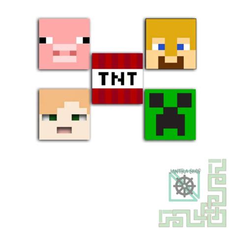 Jual Poster Minecraft 5in1 Shopee Indonesia