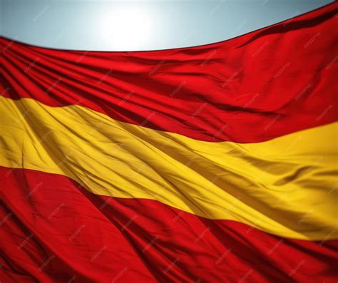 Yellow Red Yellow Flag