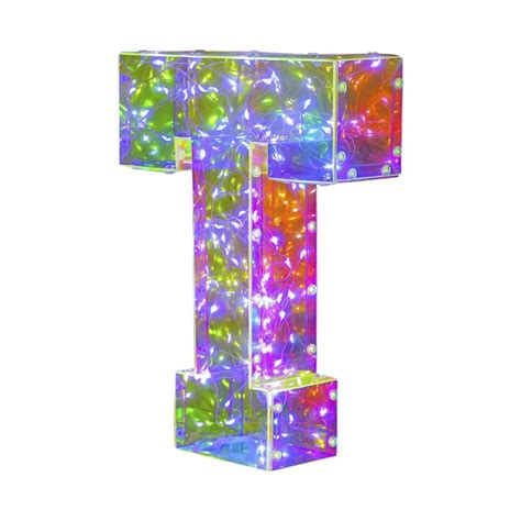 Deals Colorful Light Up Letter,LED Luminous Letter Lights with 100 LAMP