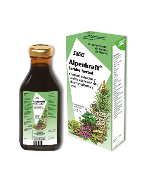 Alpenkraft Jarabe Herbal De Salus Ml