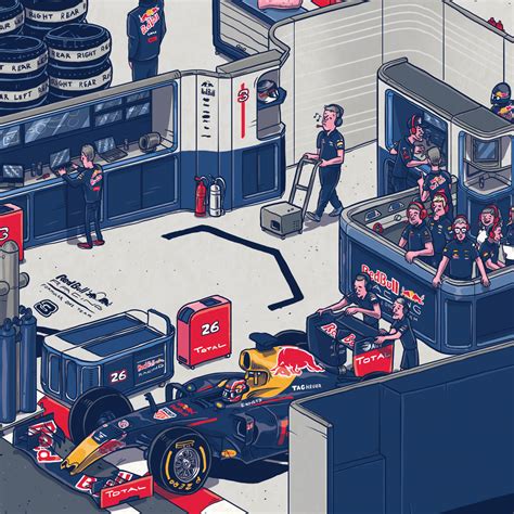 Red Bull Formula 1 Racing - behind the scenes on Behance